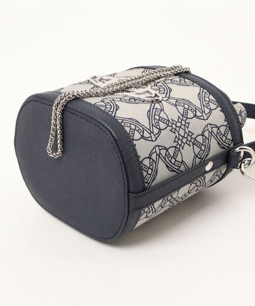 Vivienne Westwood（ヴィヴィアンウエストウッド）の「43020023-12089-PFDAISY SMALL DRAWSTRING BUCKET（ショルダーバッグ・レディース・ブラウン/ブルー・FREE）」の4枚目の写真