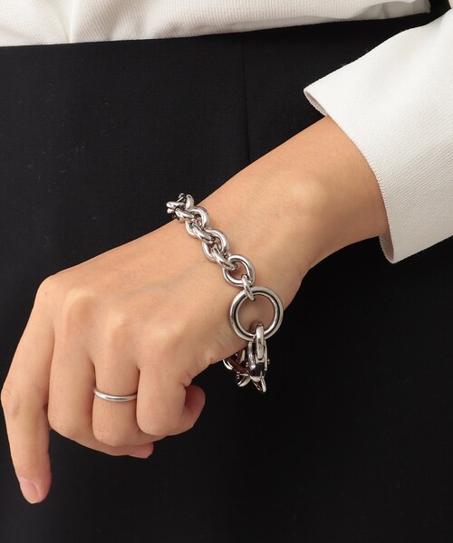 UNTITLED（アンタイトル）の「◆Laura Lombardi チェーンブレスレット（ブレスレット・レディース・シルバー・00）」の3枚目の写真