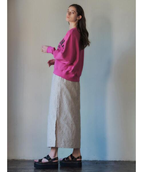 GARAGE OF GOOD CLOTHING（ガレージオブグッドクロージング）の「ロゴ入りコンパクトスウェット（スウェット・レディース・ピンク/ブルー/ブラック/ホワイト系その他・FREE）」の10枚目の写真