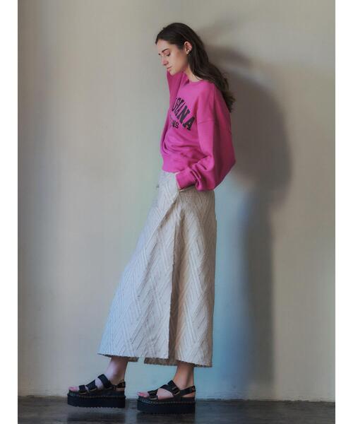 GARAGE OF GOOD CLOTHING（ガレージオブグッドクロージング）の「ロゴ入りコンパクトスウェット（スウェット・レディース・ピンク/ブルー/ブラック/ホワイト系その他・FREE）」の9枚目の写真