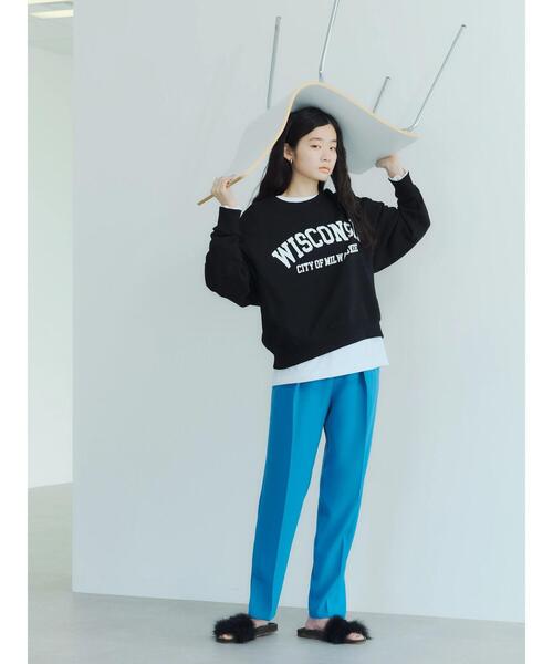 GARAGE OF GOOD CLOTHING（ガレージオブグッドクロージング）の「ロゴ入りコンパクトスウェット（スウェット・レディース・ピンク/ブルー/ブラック/ホワイト系その他・FREE）」の7枚目の写真