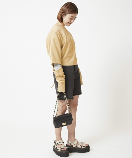 U by SPICK&SPAN(ユーバイスピックアンドスパン)の「バックオープンスウェットプルオーバー◆(Tシャツ/カットソー・レディース・グレー/ベージュ・FREE)」の16枚目の写真