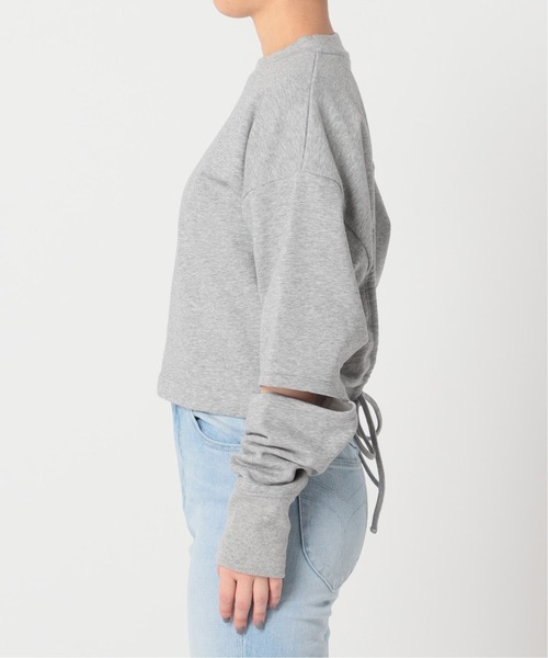 U by SPICK&SPAN(ユーバイスピックアンドスパン)の「バックオープンスウェットプルオーバー◆(Tシャツ/カットソー・レディース・グレー/ベージュ・FREE)」の17枚目の写真