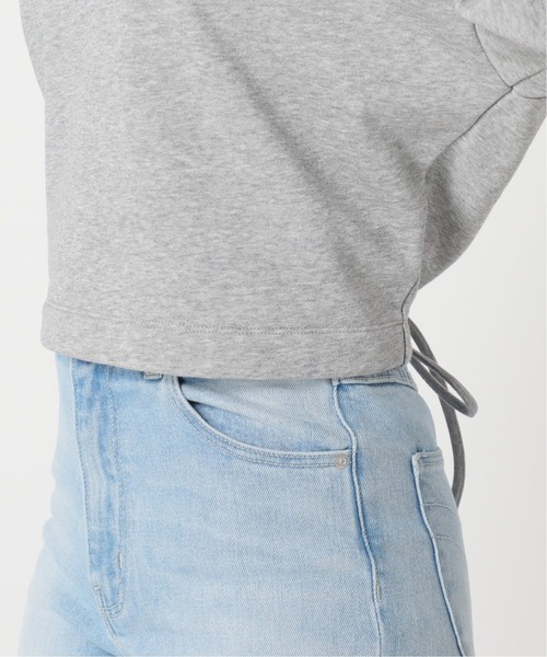 U by SPICK&SPAN(ユーバイスピックアンドスパン)の「バックオープンスウェットプルオーバー◆(Tシャツ/カットソー・レディース・グレー/ベージュ・FREE)」の10枚目の写真