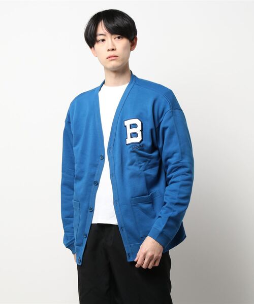 B.I.D.（ビーアイディー）の「《TRAP/U》刺繍Vネックカーディガン（カーディガン/ボレロ・レディース・ベージュ/ブルー/ダークグリーン・MEDIUM/LARGE）」の11枚目の写真