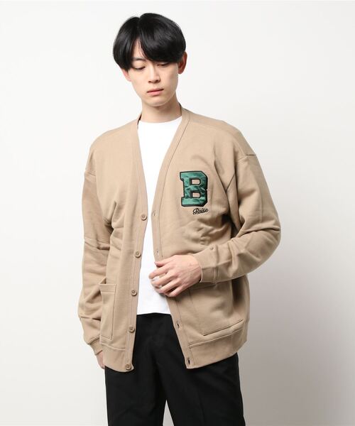 B.I.D.（ビーアイディー）の「《TRAP/U》刺繍Vネックカーディガン（カーディガン/ボレロ・レディース・ベージュ/ブルー/ダークグリーン・MEDIUM/LARGE）」の13枚目の写真