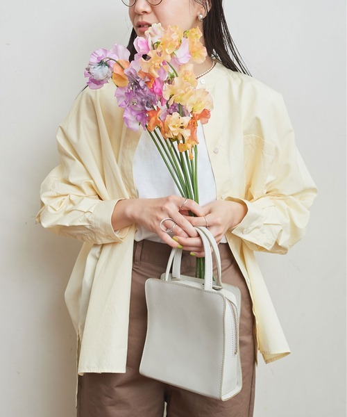 fig London(フィグロンドン)の「Franklin shirt(シャツ/ブラウス・レディース・イエロー/ブルー系その他/ピンク系その他・FREE)」の8枚目の写真