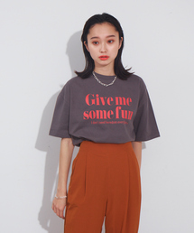 オリジナルロゴプリントTシャツ