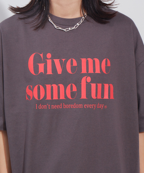 NOMINE(ノミネ)の「オリジナルロゴプリントTシャツ(Tシャツ/カットソー・レディース・チャコールグレー/パープル/ホワイト系その他/ホワイト系その他2/ホワイト系その他3/グリーン・フリー)」の18枚目の写真