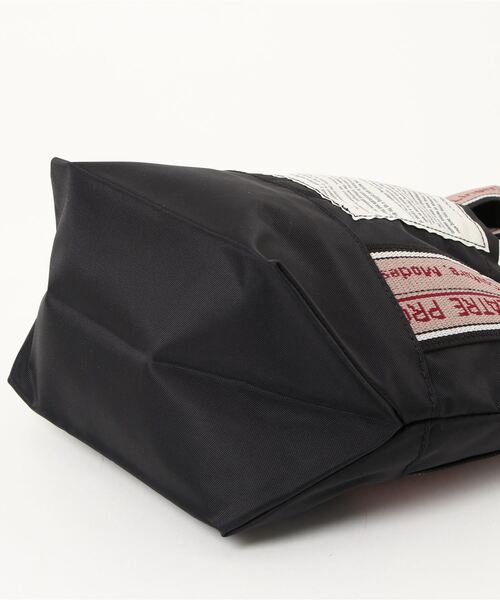 THEATRE PRODUCTS(シアタープロダクツ)の「<<京都店+WEB限定>>【THEATRE PRODUCTS】ジャガードテープバッグS(トートバッグ・レディース・ブラック/グレー/ベージュ・FREE)」の7枚目の写真