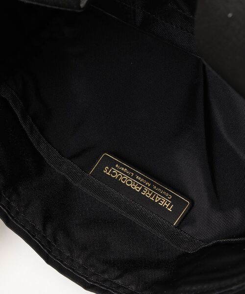 THEATRE PRODUCTS(シアタープロダクツ)の「<<京都店+WEB限定>>【THEATRE PRODUCTS】ジャガードテープバッグS(トートバッグ・レディース・ブラック/グレー/ベージュ・FREE)」の4枚目の写真