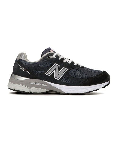 NEW BALANCE(ニューバランス)の「NEW BALANCE / M990(スニーカー・メンズ・ブラック/グレー・28.0cm/26.5cm/27.0cm/27.5cm/28.5cm/26.0cm)」の3枚目の写真