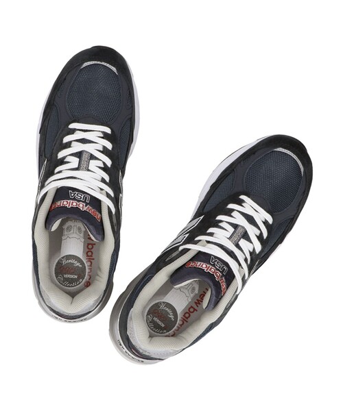 NEW BALANCE(ニューバランス)の「NEW BALANCE / M990(スニーカー・メンズ・ブラック/グレー・28.0cm/26.5cm/27.0cm/27.5cm/28.5cm/26.0cm)」の7枚目の写真