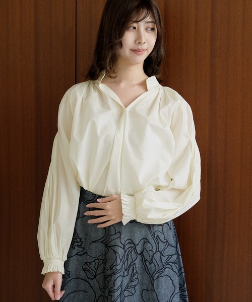 シャツ ブラウス 21 を購入できます Strawberry Fields トップス シャツ ブラウス エアータンブラーローン Strawberry Fields ストロベリーフィールズ のファッション シャツ ブラウス シャツ ブラウス 新品 正規品