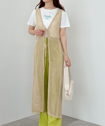 mysty woman | 2WAYメッシュノースリワンピース 275426(ワンピース)