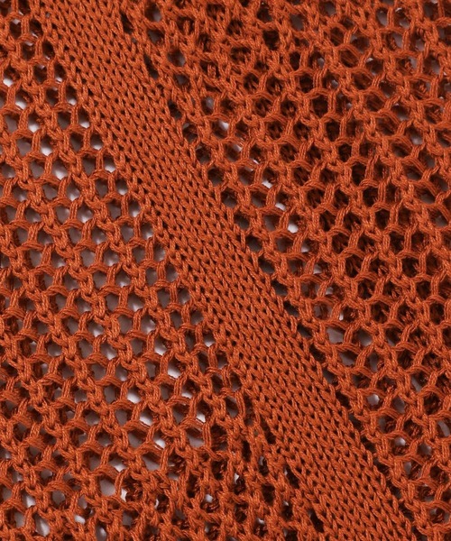 mysty woman(ミスティウーマン)の「2WAYメッシュノースリワンピース 275426(ワンピース・レディース・ブラック/ブラウン/グリーン系その他/オレンジ系その他・FREE)」の7枚目の写真