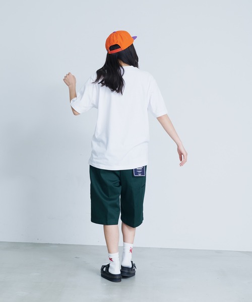 Dickies(ディッキーズ)の「【DICKIES/ディッキーズ】ワンポイントブランドロゴ ミニワッペン 半袖Tシャツ(Tシャツ/カットソー・メンズ・ダークグリーン/ブラック/ブルー/ホワイト/ベージュ・X-LARGE/LARGE/MEDIUM)」の15枚目の写真