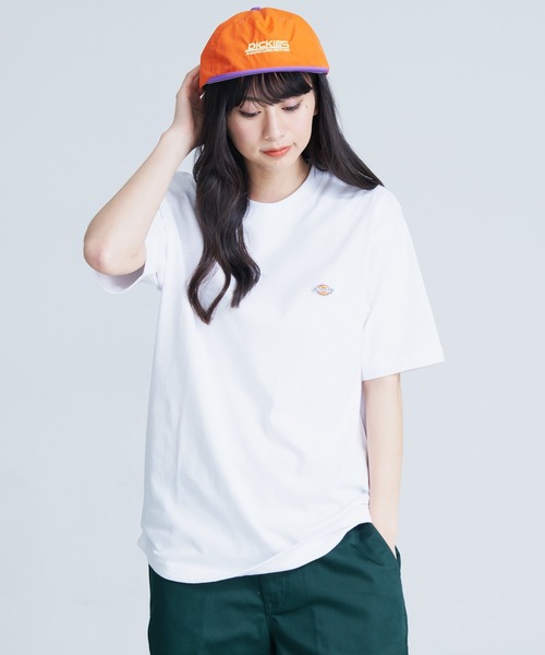 Dickies(ディッキーズ)の「【DICKIES/ディッキーズ】ワンポイントブランドロゴ ミニワッペン 半袖Tシャツ(Tシャツ/カットソー・メンズ・ダークグリーン/ブラック/ブルー/ホワイト/ベージュ・X-LARGE/LARGE/MEDIUM)」の16枚目の写真