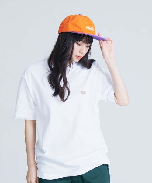 Dickies(ディッキーズ)の「【DICKIES/ディッキーズ】ワンポイントブランドロゴ ミニワッペン 半袖Tシャツ(Tシャツ/カットソー・メンズ・ダークグリーン/ブラック/ブルー/ホワイト/ベージュ・X-LARGE/LARGE/MEDIUM)」の17枚目の写真