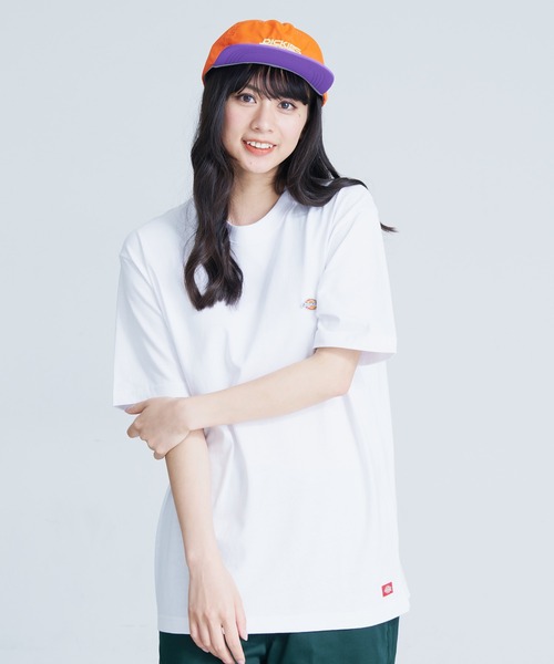 Dickies(ディッキーズ)の「【DICKIES/ディッキーズ】ワンポイントブランドロゴ ミニワッペン 半袖Tシャツ(Tシャツ/カットソー・メンズ・ダークグリーン/ブラック/ブルー/ホワイト/ベージュ・X-LARGE/LARGE/MEDIUM)」の18枚目の写真