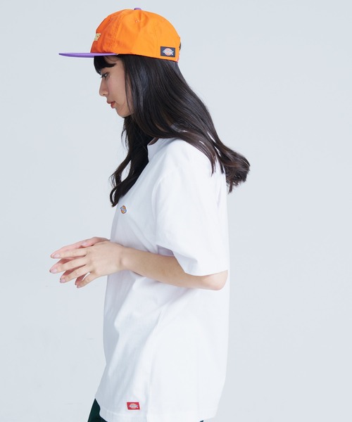 Dickies(ディッキーズ)の「【DICKIES/ディッキーズ】ワンポイントブランドロゴ ミニワッペン 半袖Tシャツ(Tシャツ/カットソー・メンズ・ダークグリーン/ブラック/ブルー/ホワイト/ベージュ・X-LARGE/LARGE/MEDIUM)」の19枚目の写真