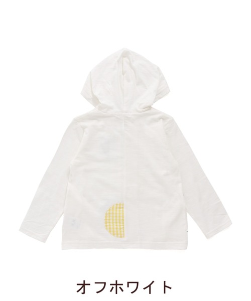 RAGMART（ラグマート）の「UVカットパーカー（パーカー・キッズ・イエロー/オフホワイト/ブルー・80ｃｍ/90cm/95cm）」の6枚目の写真