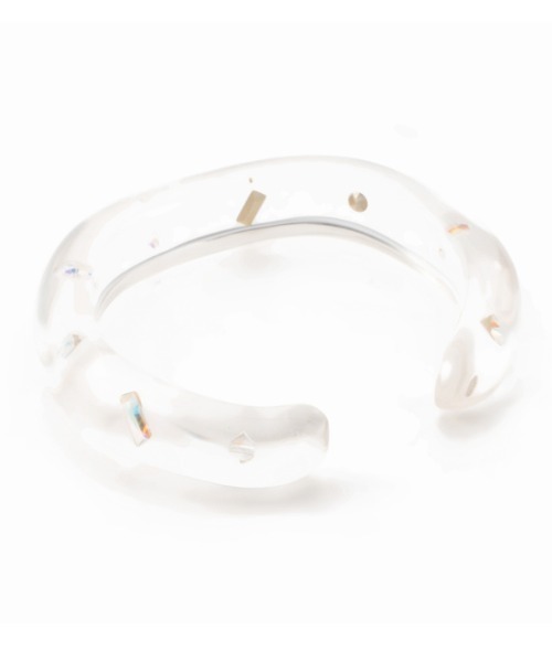 Casselini（キャセリーニ）の「Casselini(キャセリーニ)ジュレバングル（バングル/リストバンド・レディース・ミント/ホワイト/クリア/マルチ・FREE）」の7枚目の写真