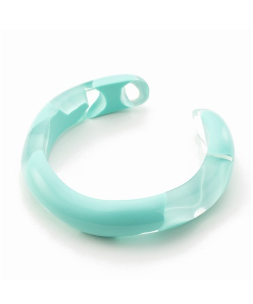 Casselini（キャセリーニ）の「Casselini(キャセリーニ)ジュレバングル（バングル/リストバンド・レディース・ミント/ホワイト/クリア/マルチ・FREE）」の8枚目の写真