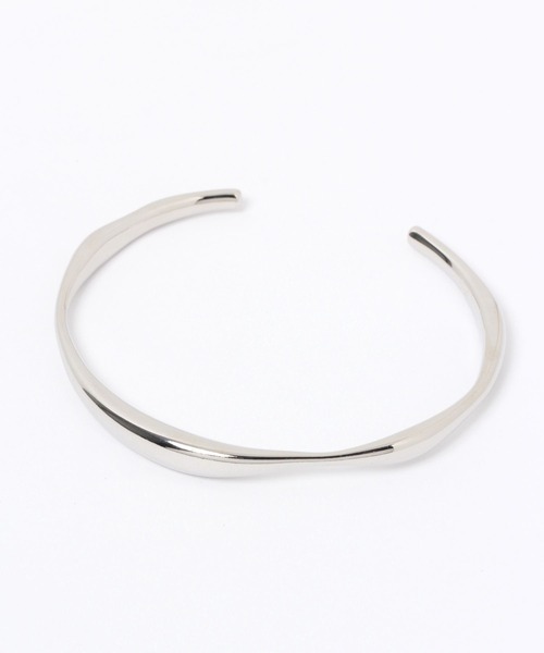 LEPSIM(レプシィム)の「メタルバングル1 274102(バングル/リストバンド・レディース・シルバー/ゴールド・ONE SIZE)」の1枚目の写真