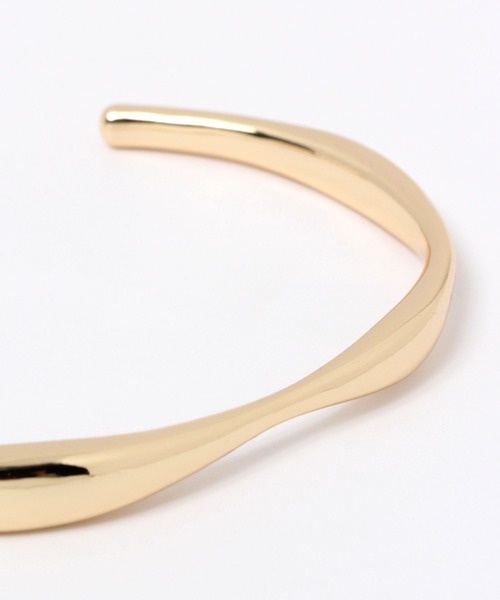 LEPSIM(レプシィム)の「メタルバングル1 274102(バングル/リストバンド・レディース・シルバー/ゴールド・ONE SIZE)」の6枚目の写真