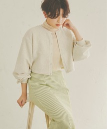 ドットボタンカーディガン/【WEB/EC限定商品】