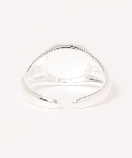 STYLE NUMBER（スタイルナンバー）の「【 STYLE NUMBER / スタイルナンバー 】 スクエア リング / SILVER 925（リング・レディース・シルバー/ゴールド・FREE）」の3枚目の写真