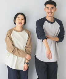 URBAN RESEARCH DOORS | 『XLサイズ/WEB限定』ラウンドヘムラグランスリーブTシャツ(Tシャツ/カットソー)
