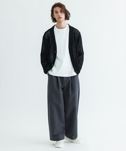 city（シティ）の「MESH CARDIGAN（カーディガン/ボレロ・メンズ・ブラック/グレー・FREE）」の14枚目の写真
