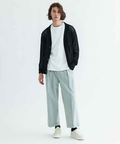 city（シティ）の「MESH CARDIGAN（カーディガン/ボレロ・メンズ・ブラック/グレー・FREE）」の22枚目の写真