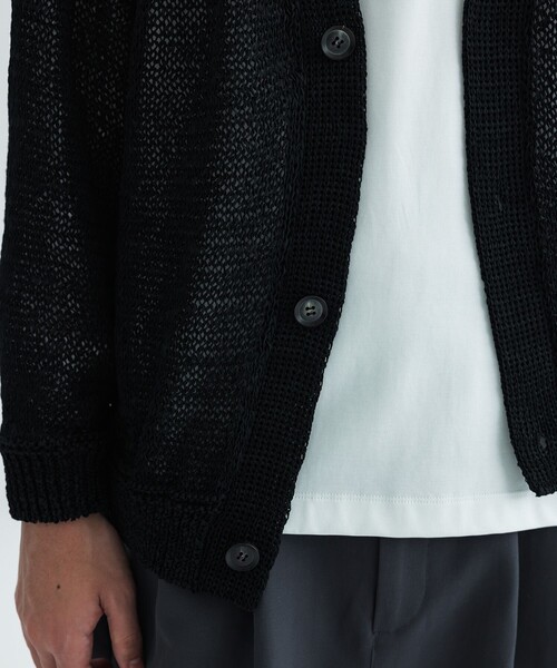 city（シティ）の「MESH CARDIGAN（カーディガン/ボレロ・メンズ・ブラック/グレー・FREE）」の20枚目の写真