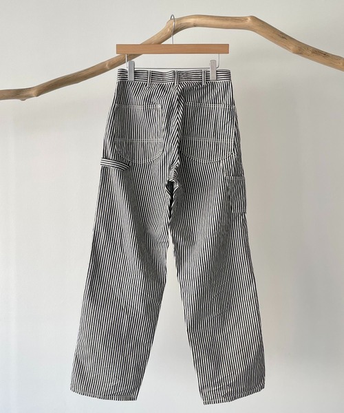 CANAL JEAN(キャナルジーン)の「YA-YA(ヤヤ) ヒッコリーペインターパンツ(その他パンツ・レディース・ネイビー系1・25/26)」の11枚目の写真