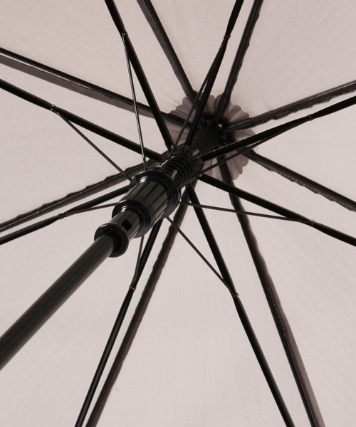 LAKOLE（ラコレ）の「大判レタリング長傘 / 258374（長傘・レディース・ネイビー/グレー/イエロー/マスタード/チャコール/ベージュ/ライトグレー・FREE）」の19枚目の写真