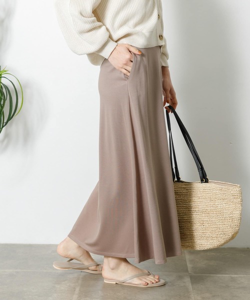 URBAN RESEARCH Sonny Label(アーバンリサーチサニーレーベル)の「セミマーメイドカットスカート(スカート・レディース・ブラウン/グレー系その他/ブラック・FREE)」の13枚目の写真