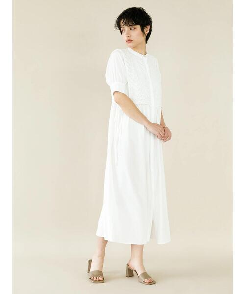 koe（コエ）の「ケープレイヤードワンピース*（ワンピース・レディース・ブラック/ホワイト・FREE）」の19枚目の写真