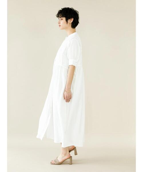 koe（コエ）の「ケープレイヤードワンピース*（ワンピース・レディース・ブラック/ホワイト・FREE）」の20枚目の写真