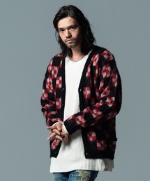 Chequered Cardigan / チェッカーカーディガン