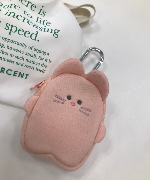 Me%（ミィパーセント）の「ｺﾛﾏﾙｻﾝﾎﾟｰﾁﾁｬｰﾑ（ポーチ・レディース・ブラウン/グレー/ピンク/オレンジ・FREE）」の15枚目の写真