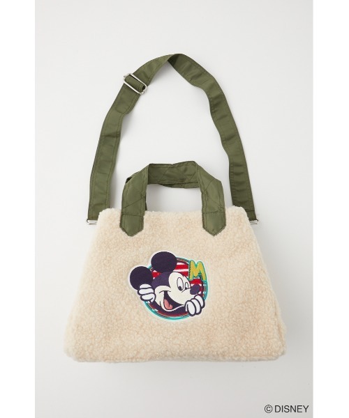 Disney SERIES CREATED by MUS（ディズニーシリーズクリエイテッドバイエムユーエス）の「MD BOA ハンドバッグ（ハンドバッグ・レディース・ブラック/アイボリー・FREE）」の2枚目の写真