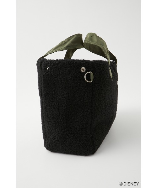 Disney SERIES CREATED by MUS（ディズニーシリーズクリエイテッドバイエムユーエス）の「MD BOA ハンドバッグ（ハンドバッグ・レディース・ブラック/アイボリー・FREE）」の6枚目の写真