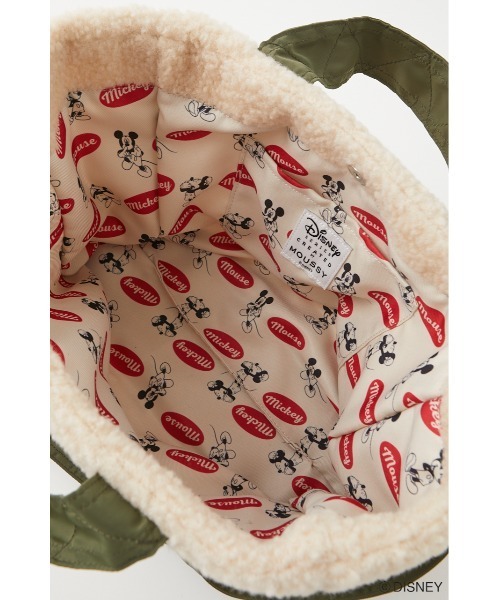 Disney SERIES CREATED by MUS（ディズニーシリーズクリエイテッドバイエムユーエス）の「MD BOA ハンドバッグ（ハンドバッグ・レディース・ブラック/アイボリー・FREE）」の7枚目の写真