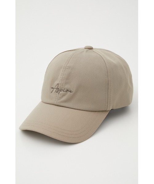 AZUL by moussy（アズールバイマウジー）の「LETTERING TWILL CAP/レタリングツイルキャップ（キャップ・レディース・ベージュ/ライム/ブラック・FREE）」の12枚目の写真