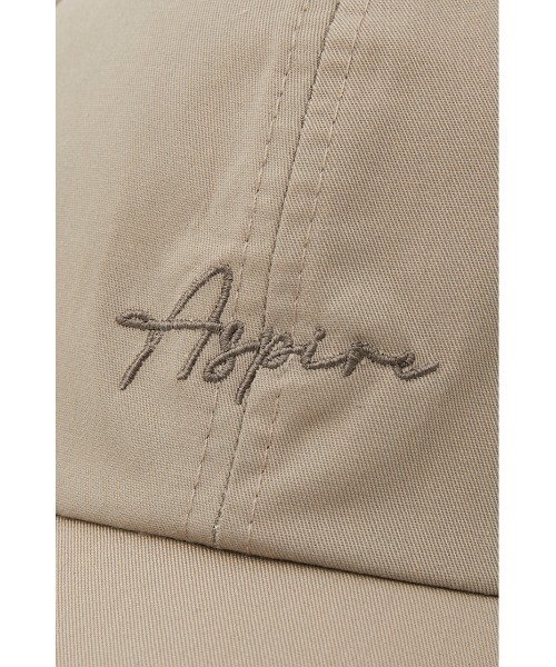 AZUL by moussy（アズールバイマウジー）の「LETTERING TWILL CAP/レタリングツイルキャップ（キャップ・レディース・ベージュ/ライム/ブラック・FREE）」の15枚目の写真