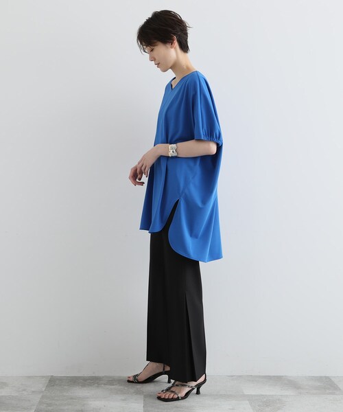 INDIVI（インディヴィ）の「◆【洗える】サイドタック フレアパンツ（その他パンツ・レディース・ブラック/ダークグリーン/ワインレッド/ライトベージュ・13/15 /12/17/36/19/40/05/03/38）」の21枚目の写真