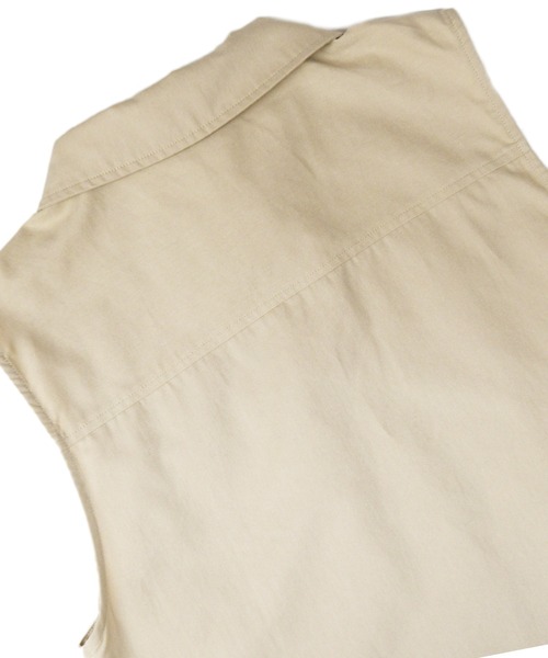 sango（sango）の「ミリタリーチュニックベスト（ベスト・レディース・ベージュ/オフホワイト・FREE）」の19枚目の写真